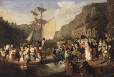 Embarque del ferry de Rolinda Sharples